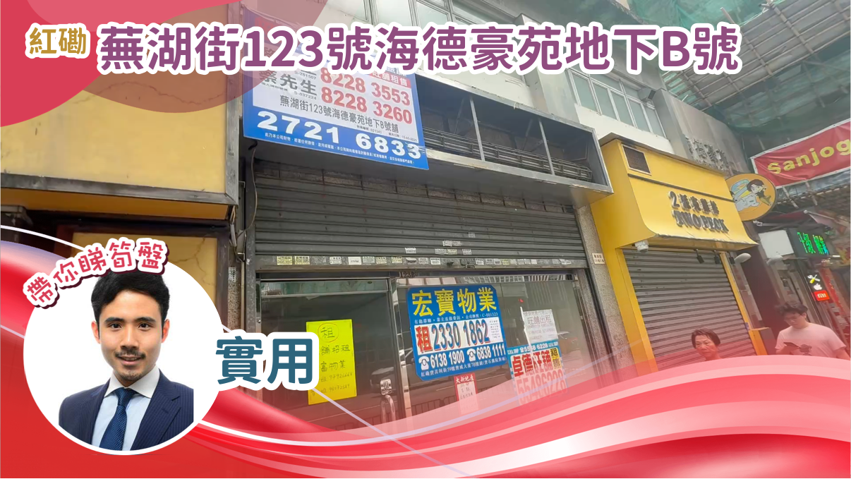 紅磡蕪湖街｜商舖樓盤｜中原工商舖
