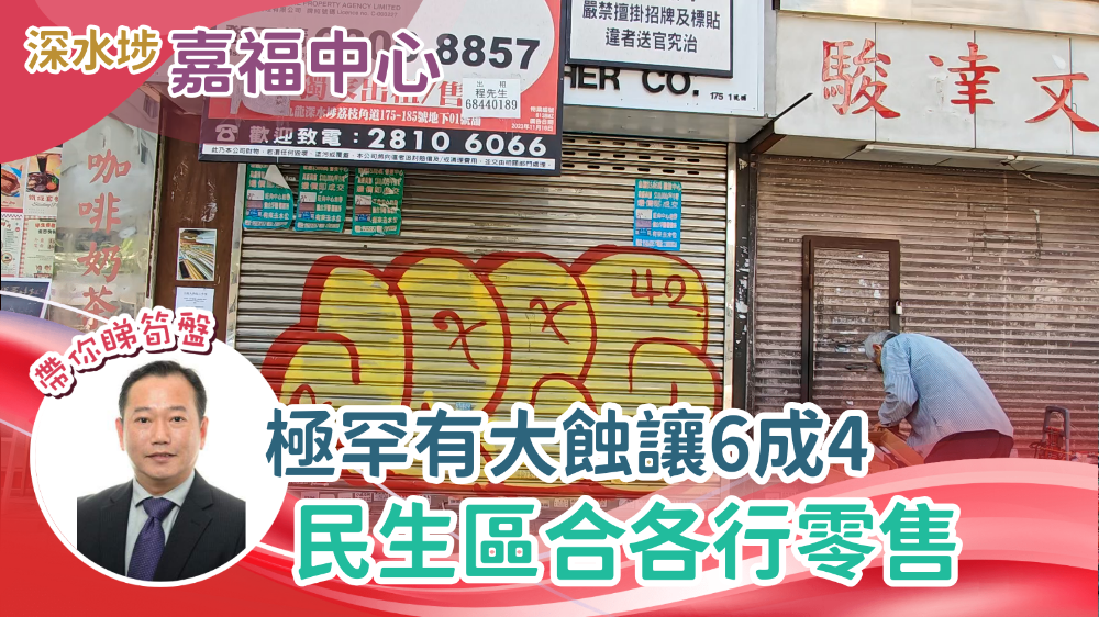 Unit Video materials about Prince Edward Lai Chi Kok Road | Retail Listing | Centaline Commercial