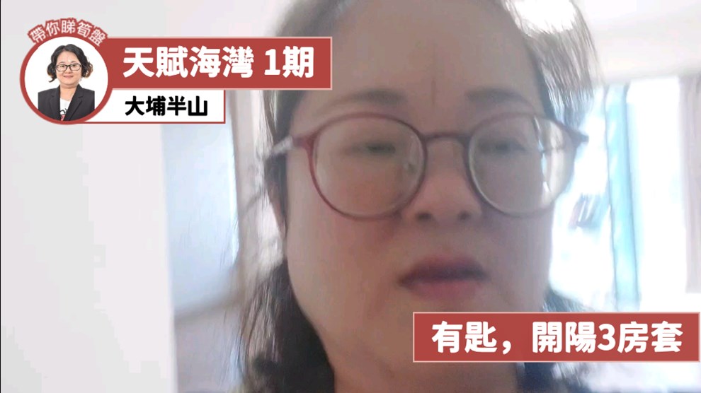 天賦海灣 1期 21座 3房 8樓 D室