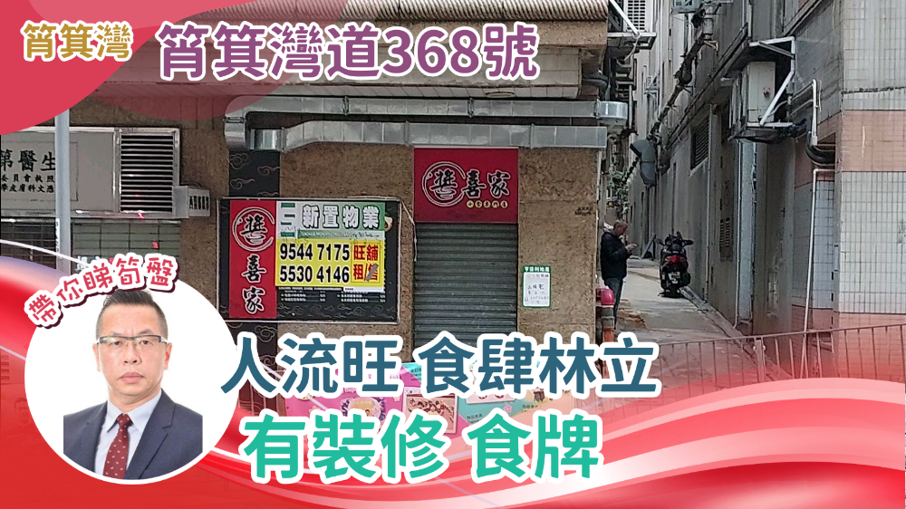 Unit Video materials about Shau Kei Wan Shau Kei Wan Road | Retail Listing | Centaline Commercial
