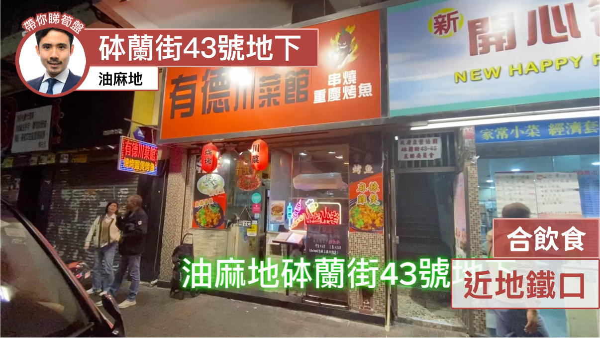 Unit Video materials about Yau Ma Tei Portland Street | Retail Listing | Centaline Commercial