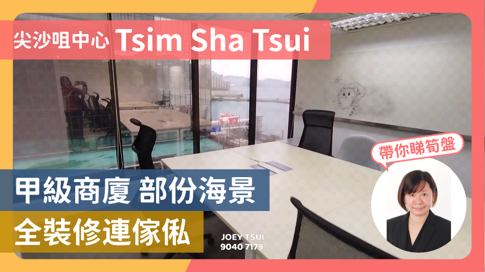 尖沙咀中心的單位視頻資料｜寫字樓樓盤｜中原工商舖