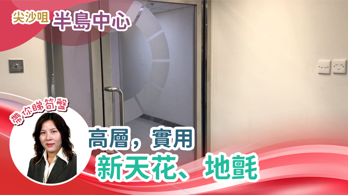 半島中心的單位視頻資料｜寫字樓樓盤｜中原工商舖