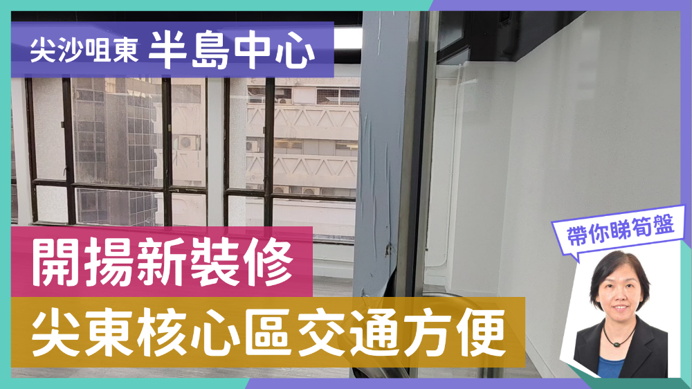 半島中心的單位視頻資料｜寫字樓樓盤｜中原工商舖